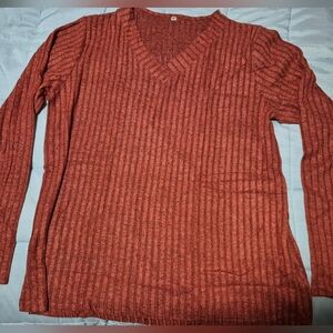 Women's Rusty Red Longsleeve Shirt
